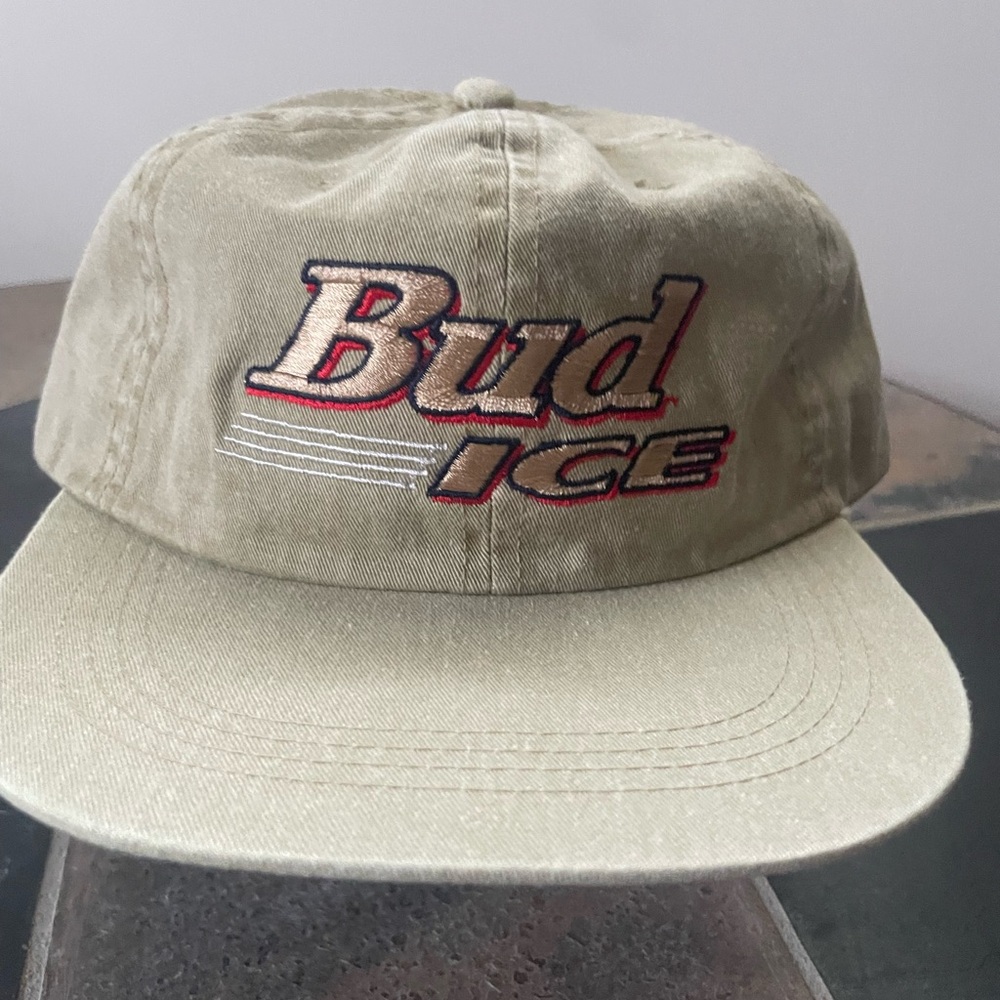 BUD ICE Khaki Cap with Official Logo